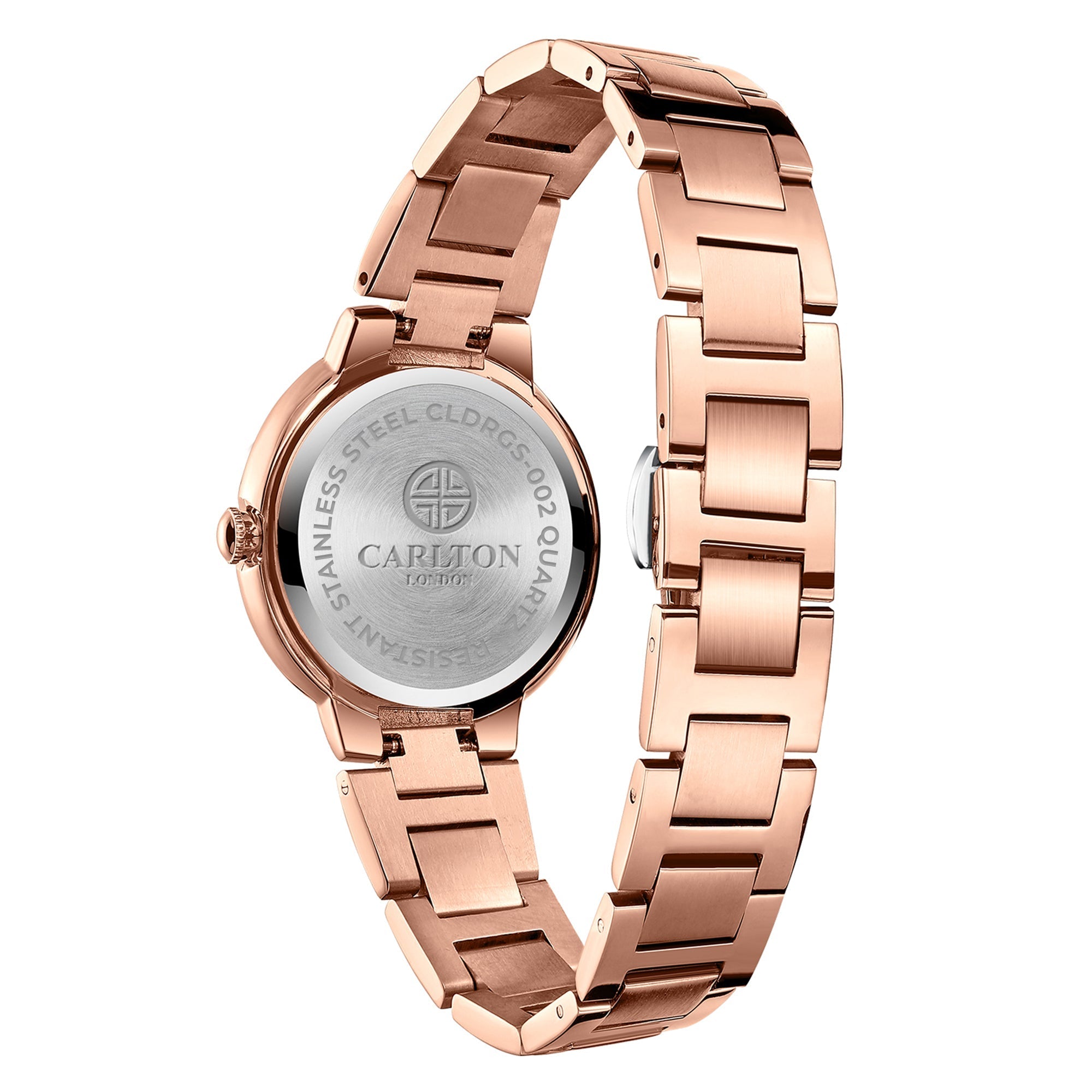 Charlotte Women Analog Rose Gold Watch-CLDRGS-002