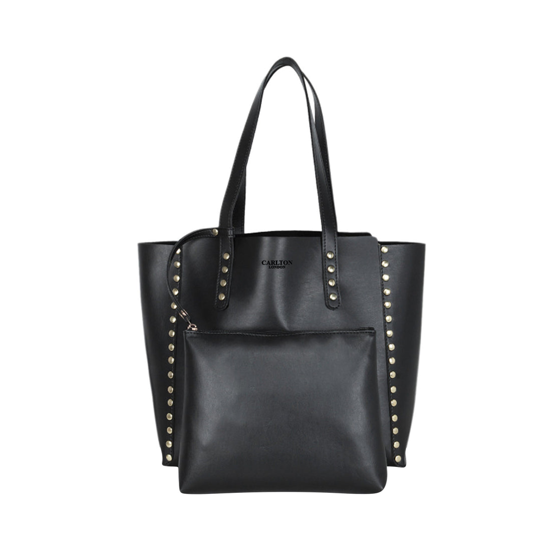 Carlton London Isabella Tote Black Bag CLHB 02