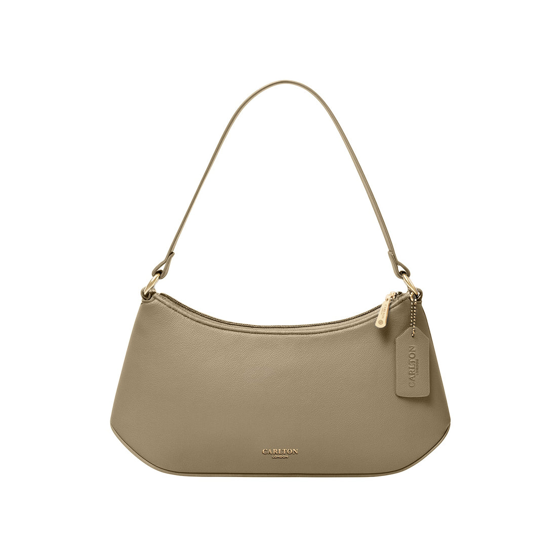 Carlton London Beige East West Shoulder Bag CLHB 16