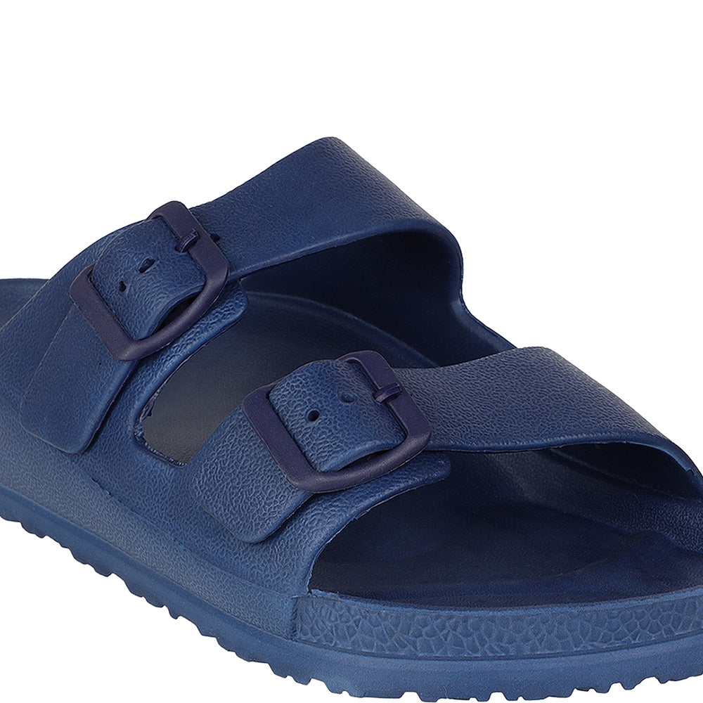 Men Dual Strap Adjustable Comfort Slides