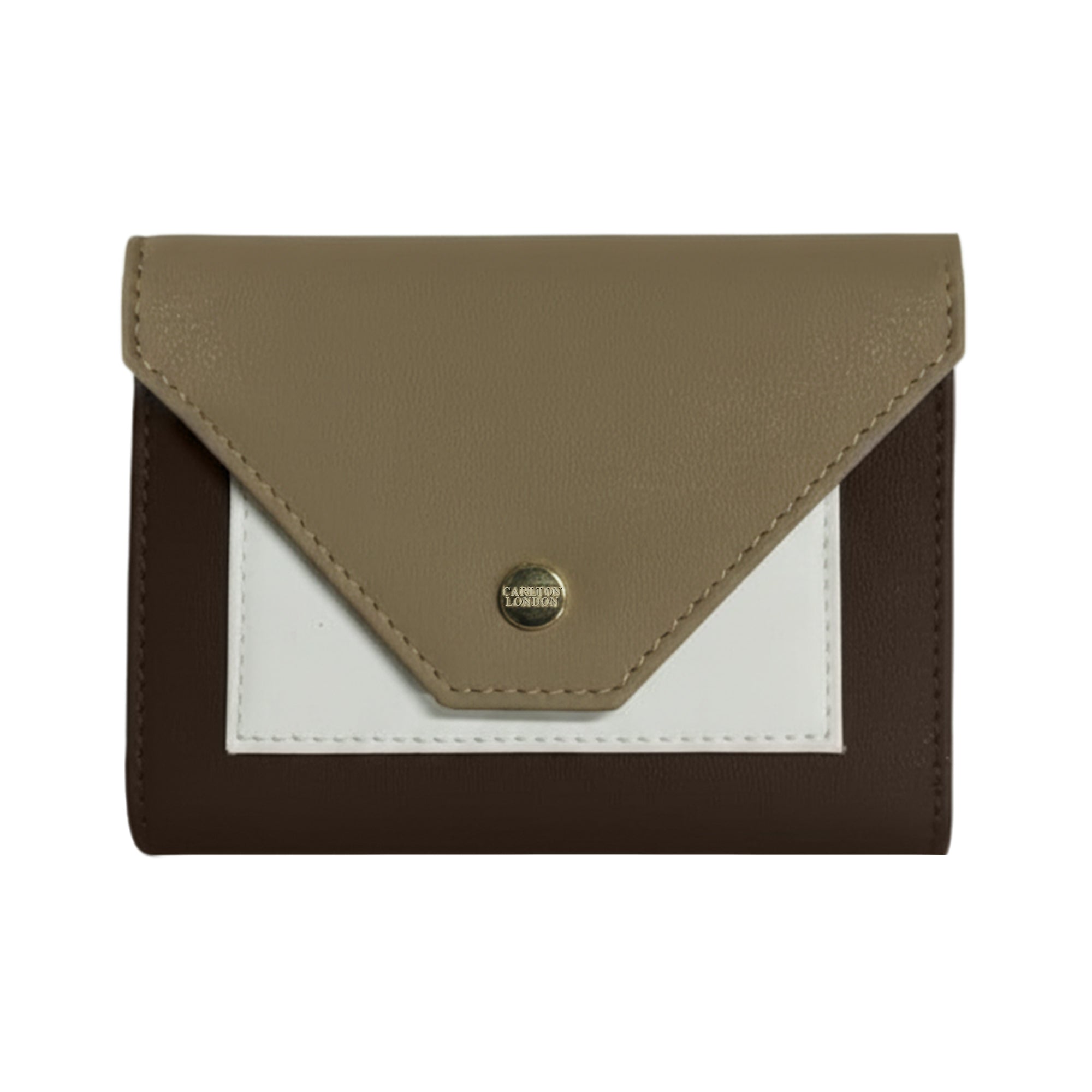 Carlton London Women Tri-Fold Envelope Wallet with Multi-Card Organizer