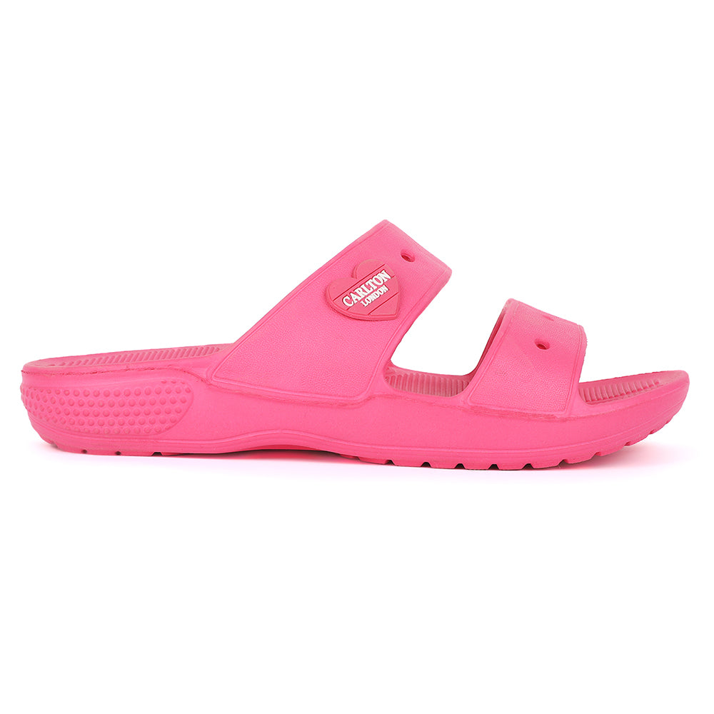 Women Lightweight and comfortable Dual Strap Slides