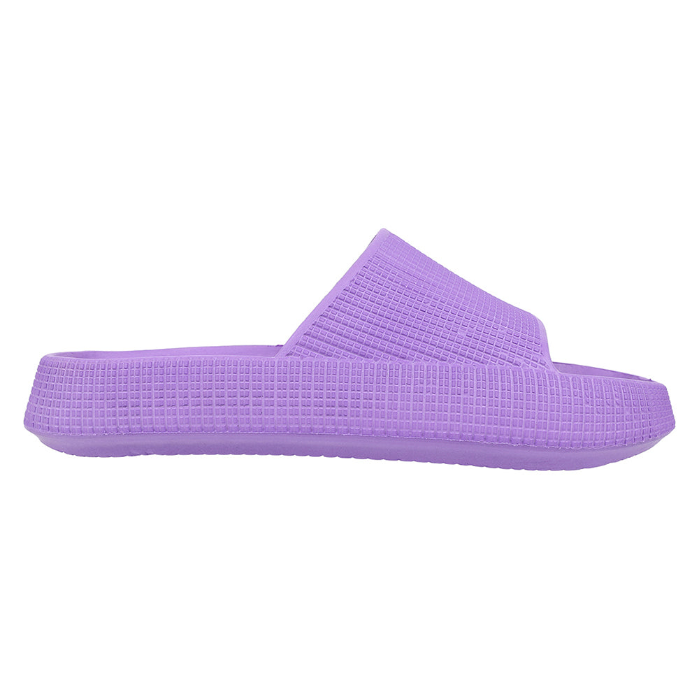 Women Lightweight and comfortable Textured Slides