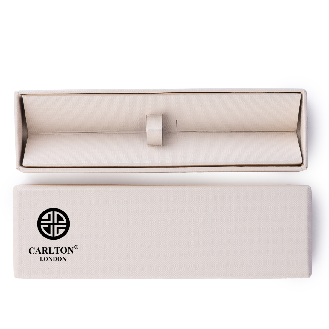 Carlton London Silver & Blue Metallic Ball Pen Premium Executive Writing Pen with Smooth Fine Tip