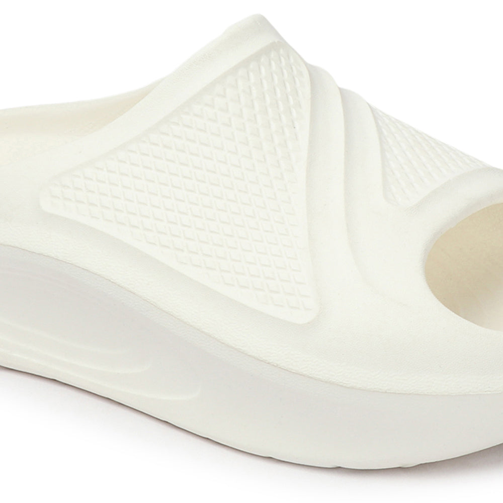 Men Textured Comfort Sliders