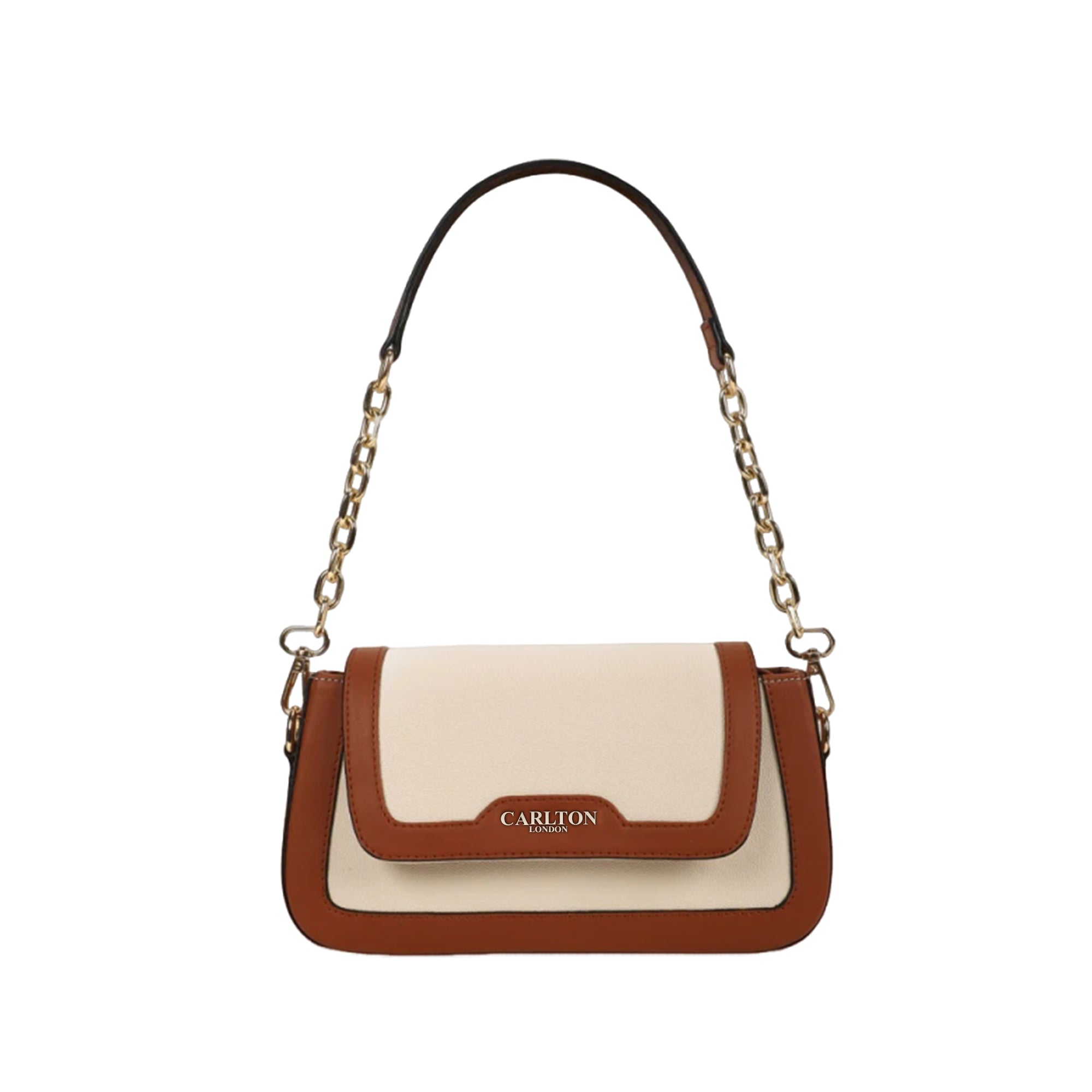 Carlton London Women Handbag - CLLP-945 TAN CREAM