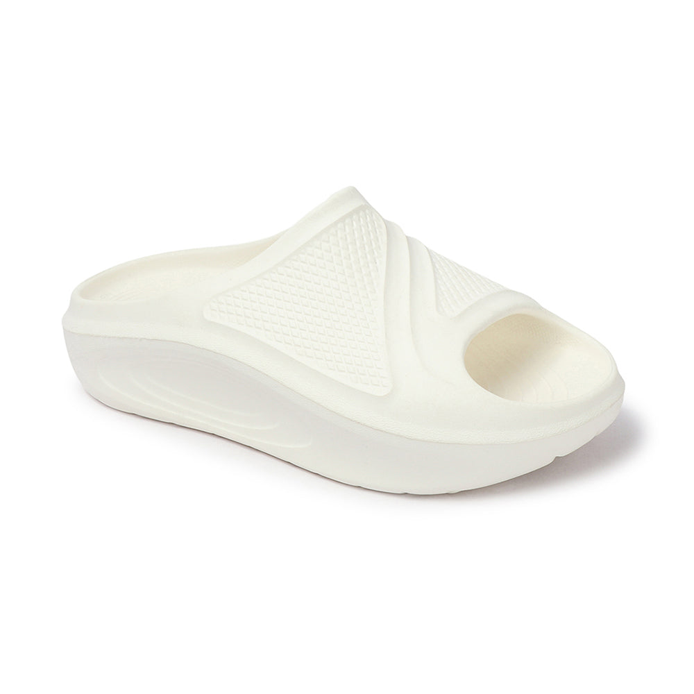Men Textured Comfort Sliders
