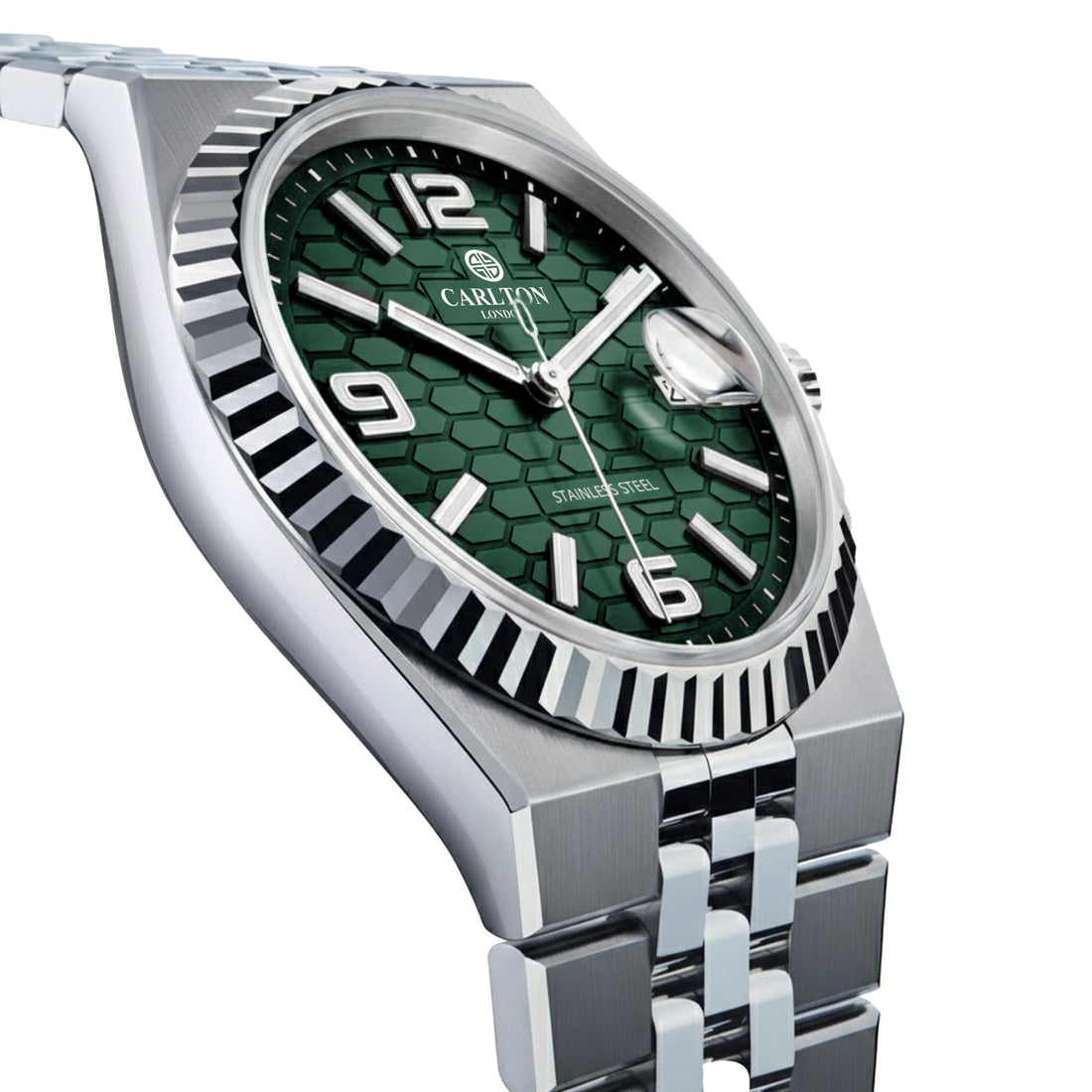 Carlton London Men Rover Green Analog Watch CL-ROVER-GRN