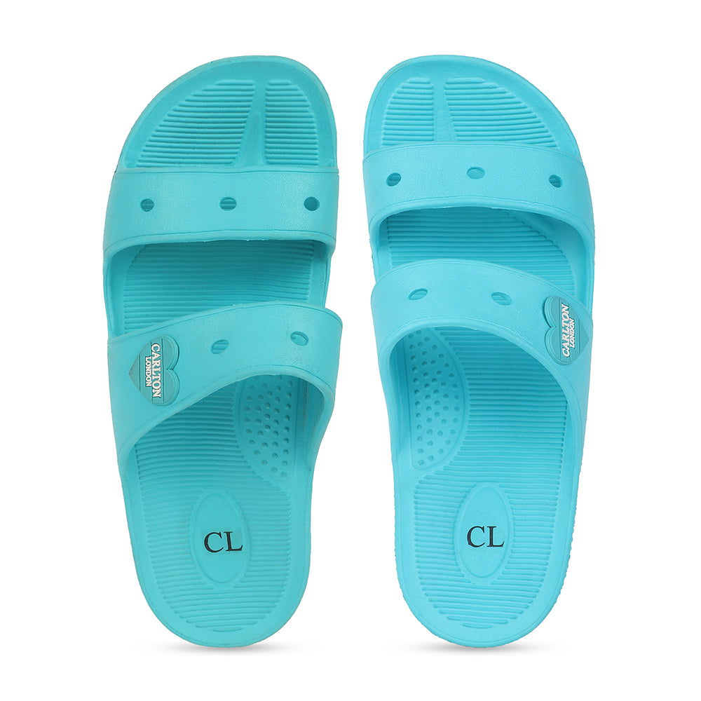 Women Lightweight and comfortable Dual Strap Slides