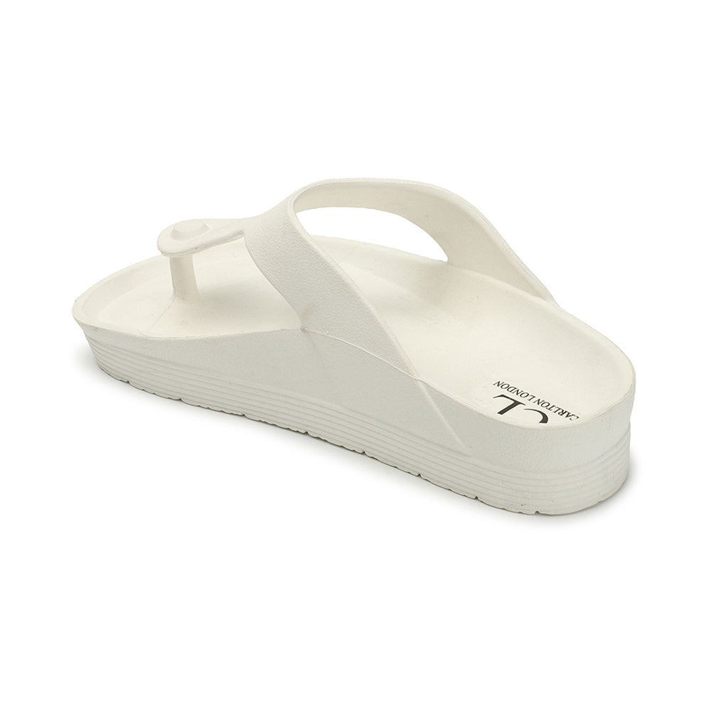 Women Comfort Round Toe Slip On Casual Flipflops