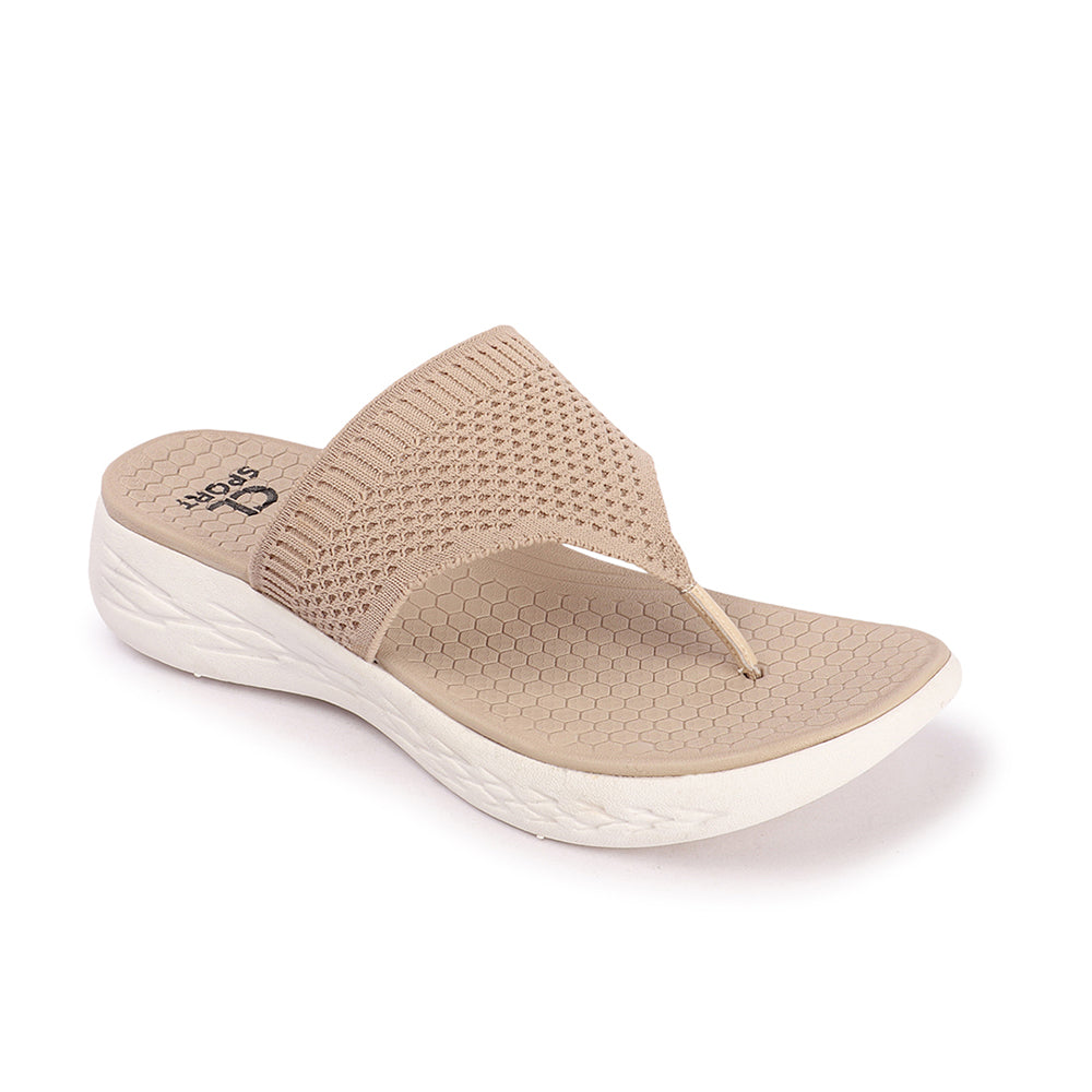 Women FlyKnit Thong Comfort Sandal
