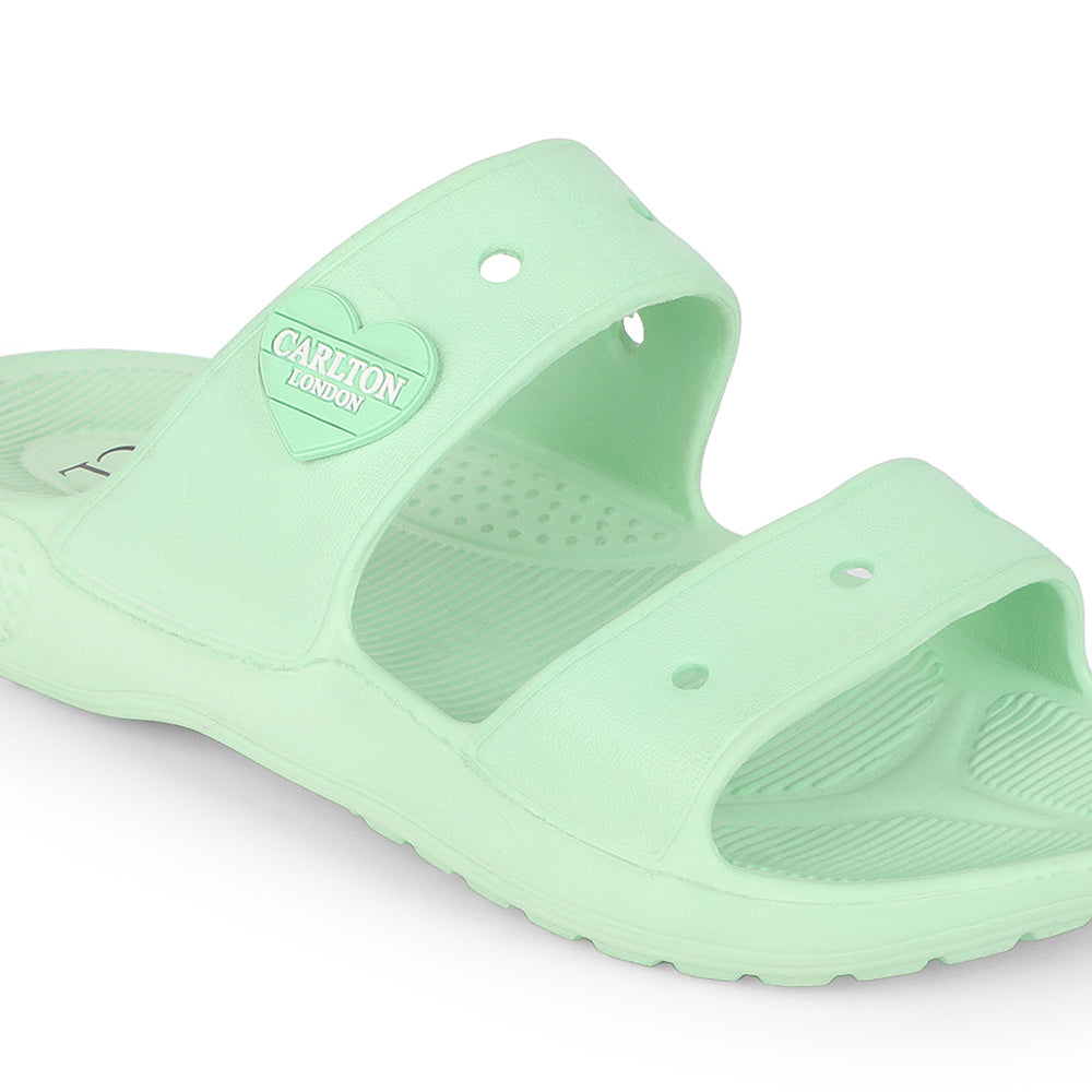 Women Lightweight and comfortable Dual Strap Slides