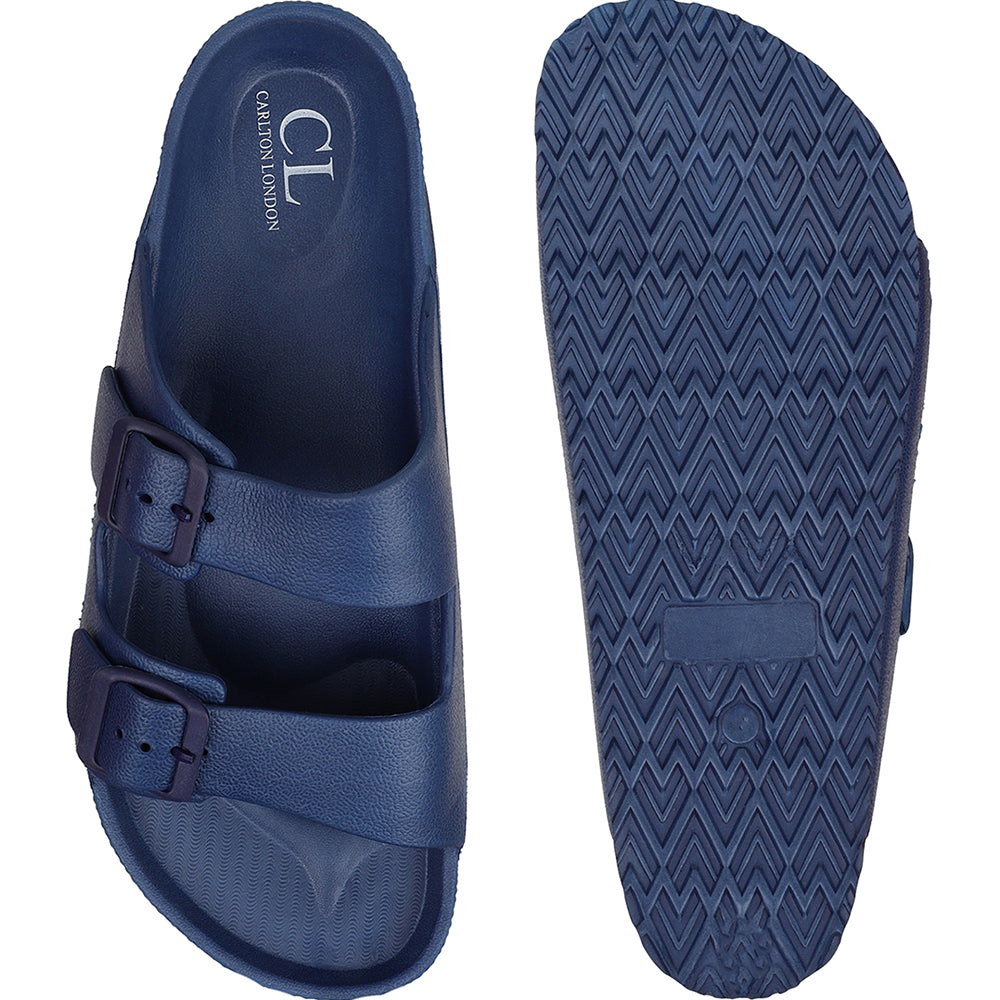Men Dual Strap Adjustable Comfort Slides