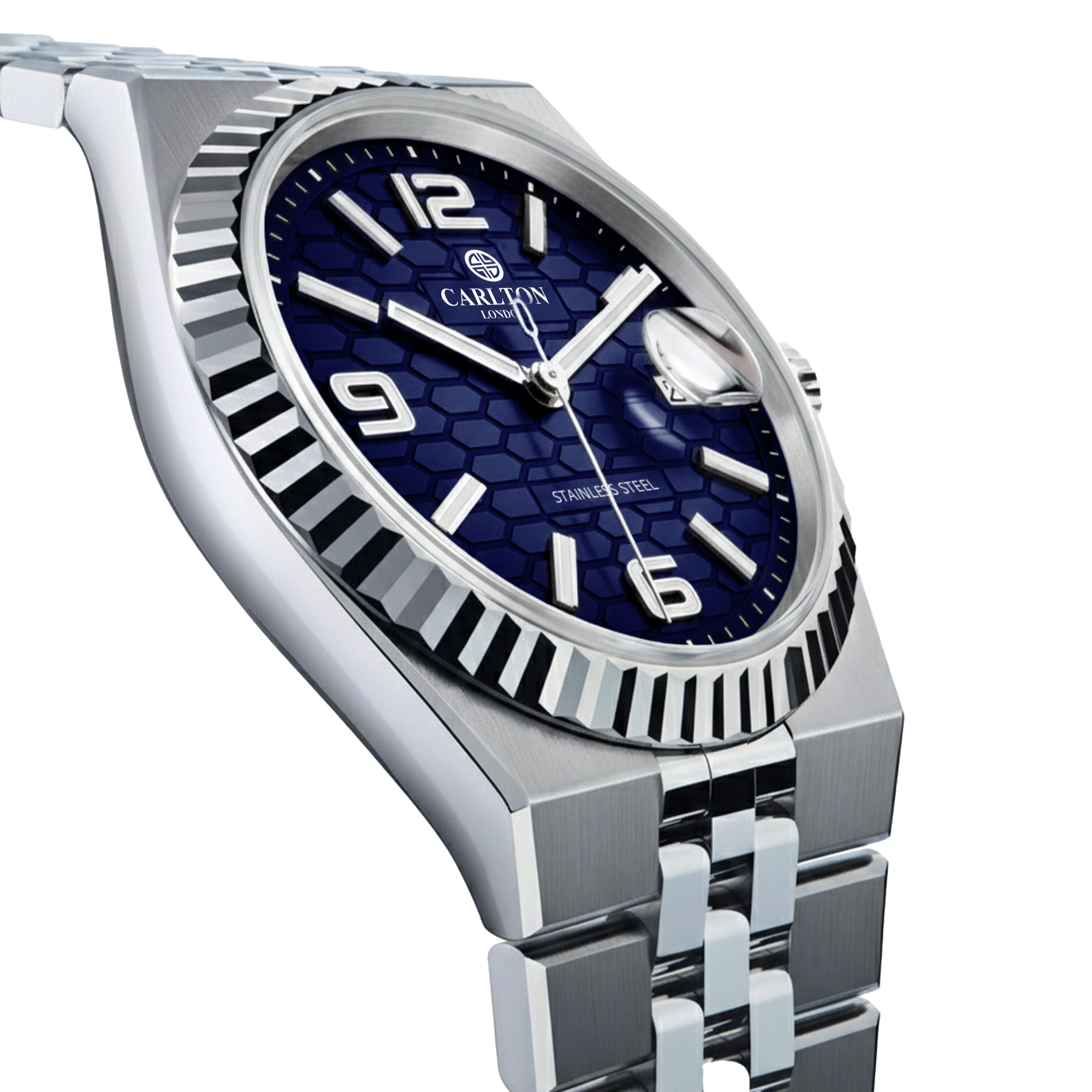 Carlton London Men Rover Blue Analog Watch CL-ROVER-BLU