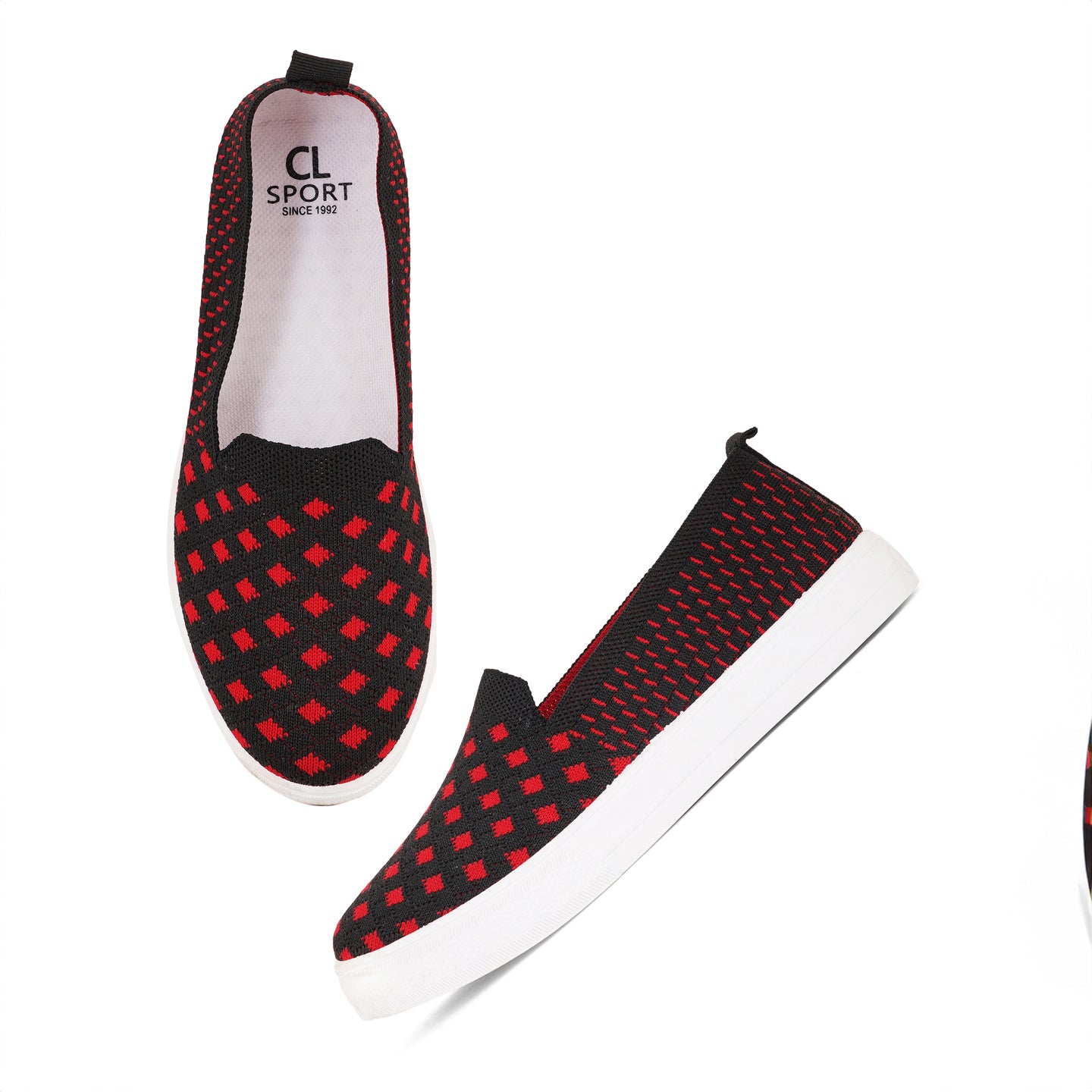 Women Comfortable Flyknit Lightweight Slip-On Sneakers