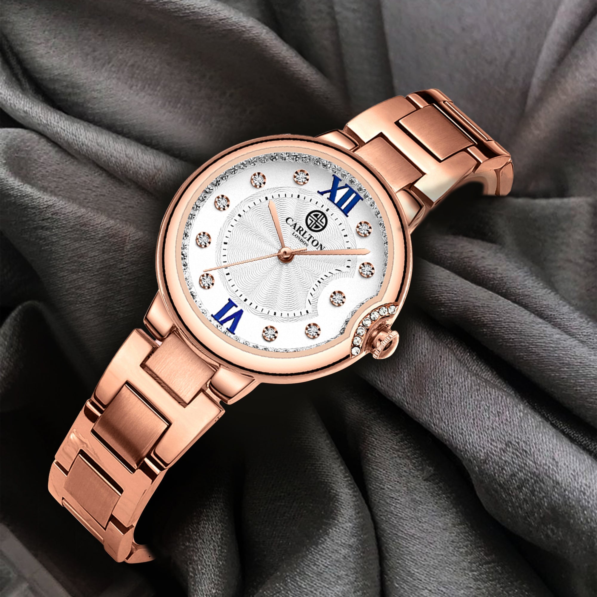 Charlotte Women Analog White Watch-CLWDRGS-004