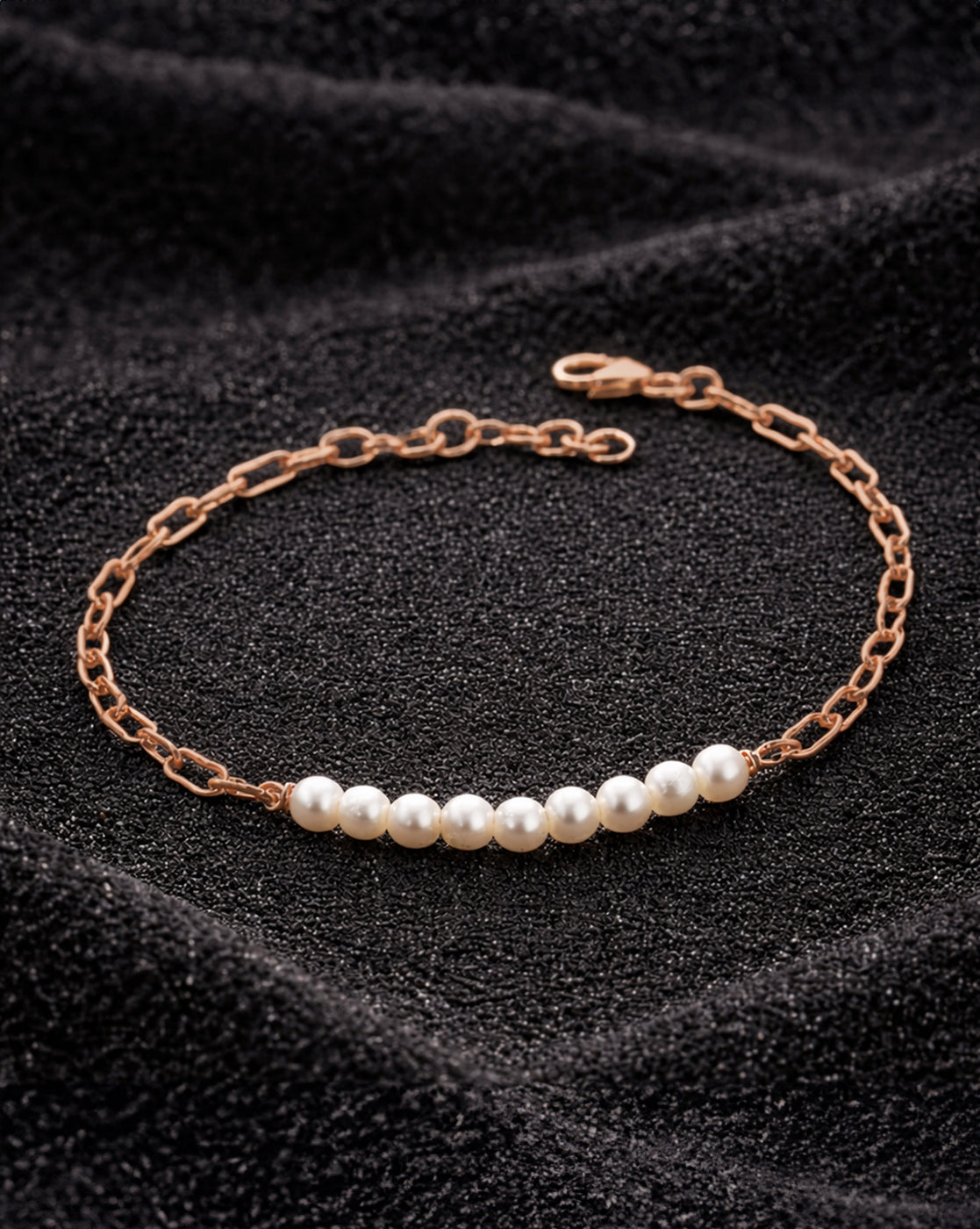 18K Gold Plated Pearl Rhythm Bracelet
