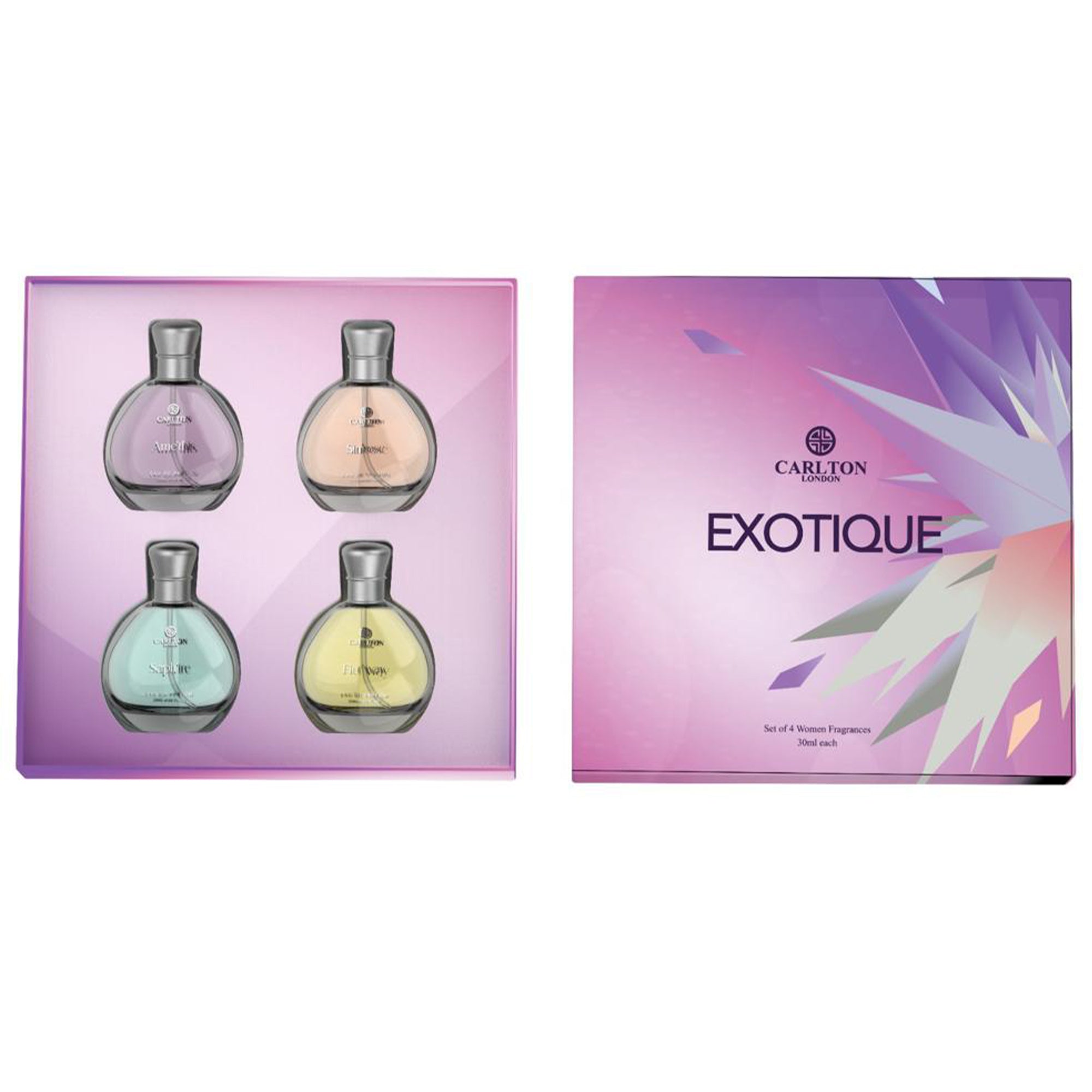 Women Exotique Gift Set Of 4 - 30Ml  Each