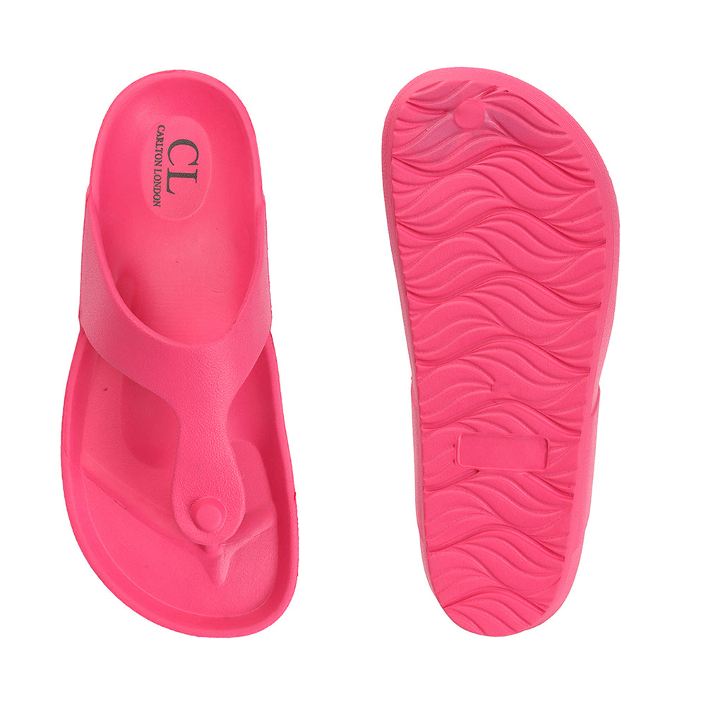 Women Comfort Round Toe Slip On Casual Flipflops