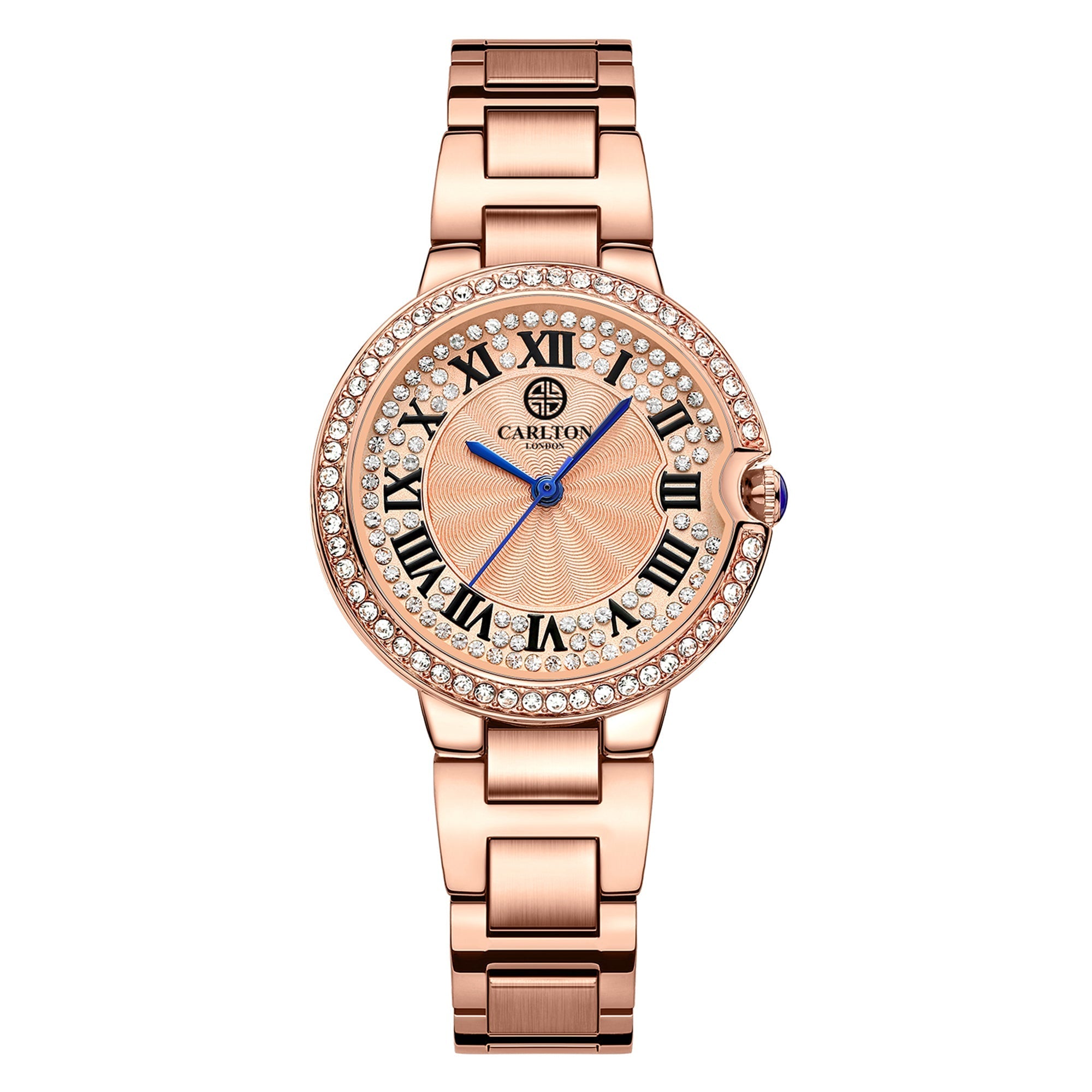 Charlotte Women Analog Rose Gold Watch-CLDRGS-001