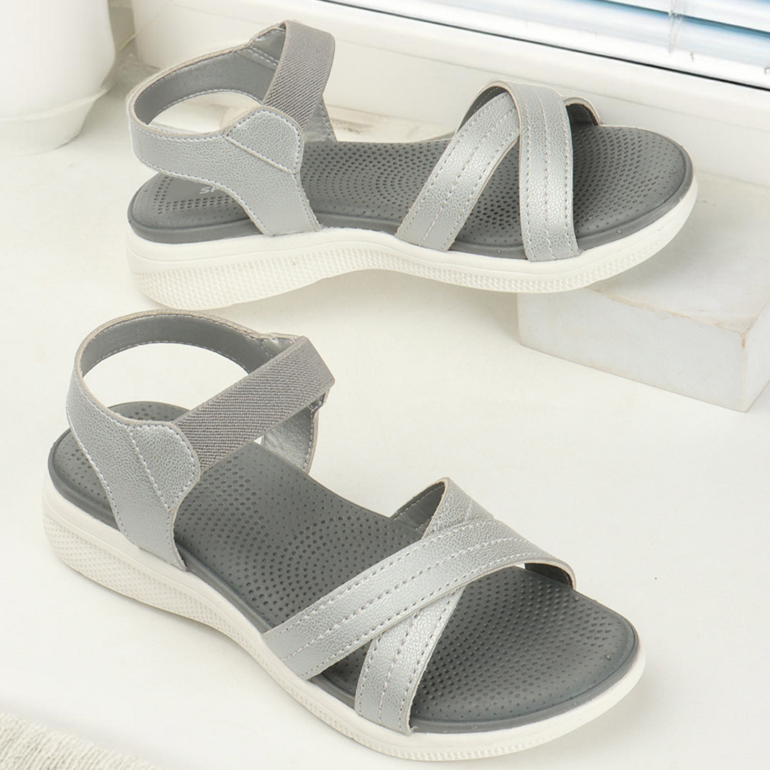 Women Cross Strap Adjustable Comfort Sandals