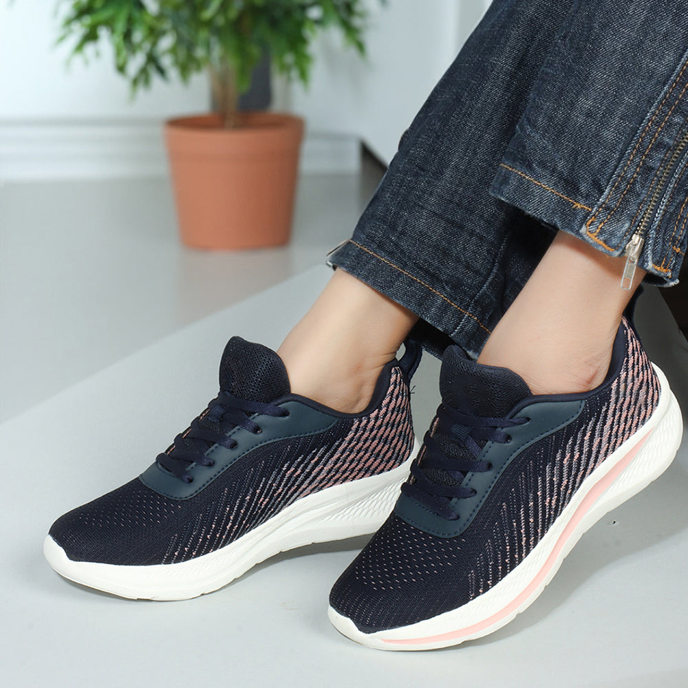 Women Mesh Flyknit Slip-On Lightweight Shoes