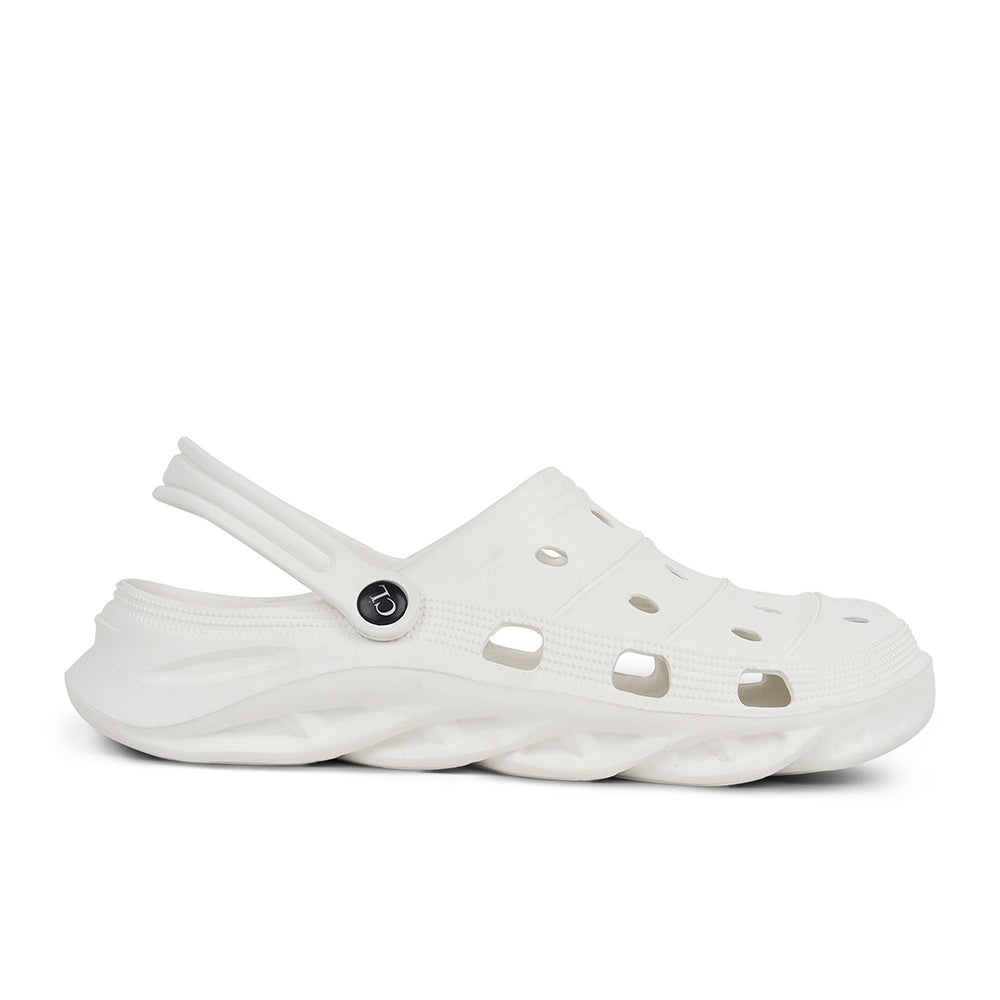 Men Perforated Slip On Mule Clogs