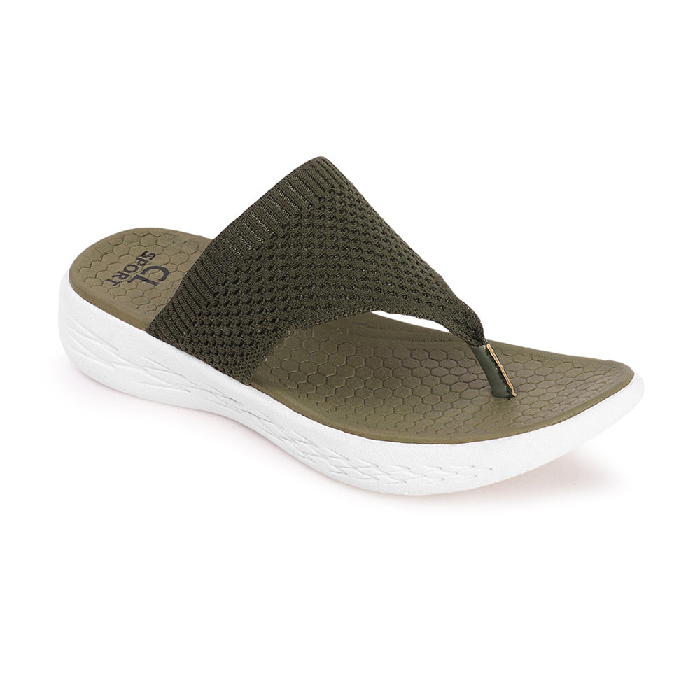 Women FlyKnit Thong Comfort Sandal