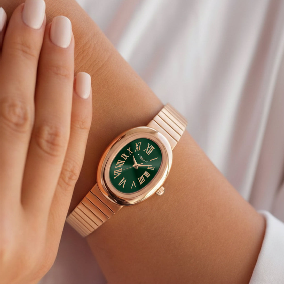 Carlton London Women Daphne Analog Watch CL-DA-GRN