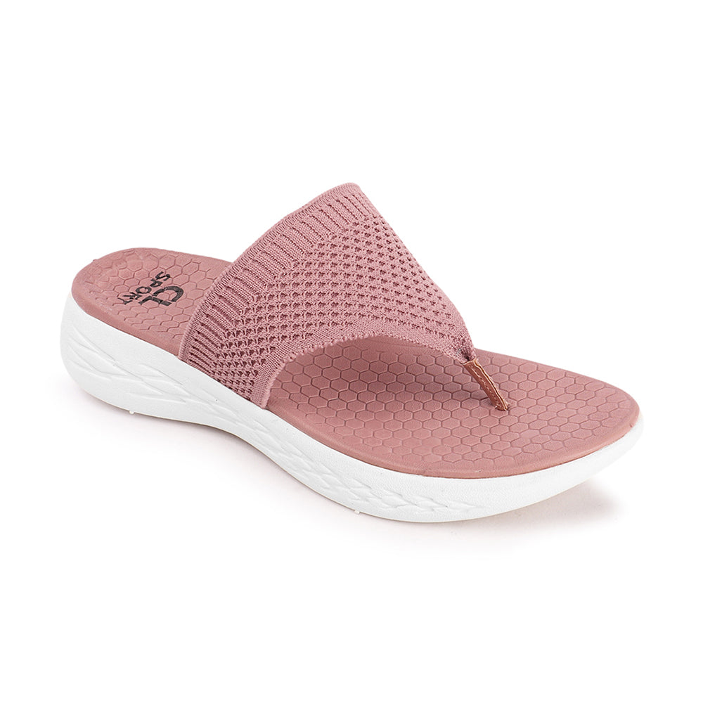 Women FlyKnit Thong Comfort Sandal