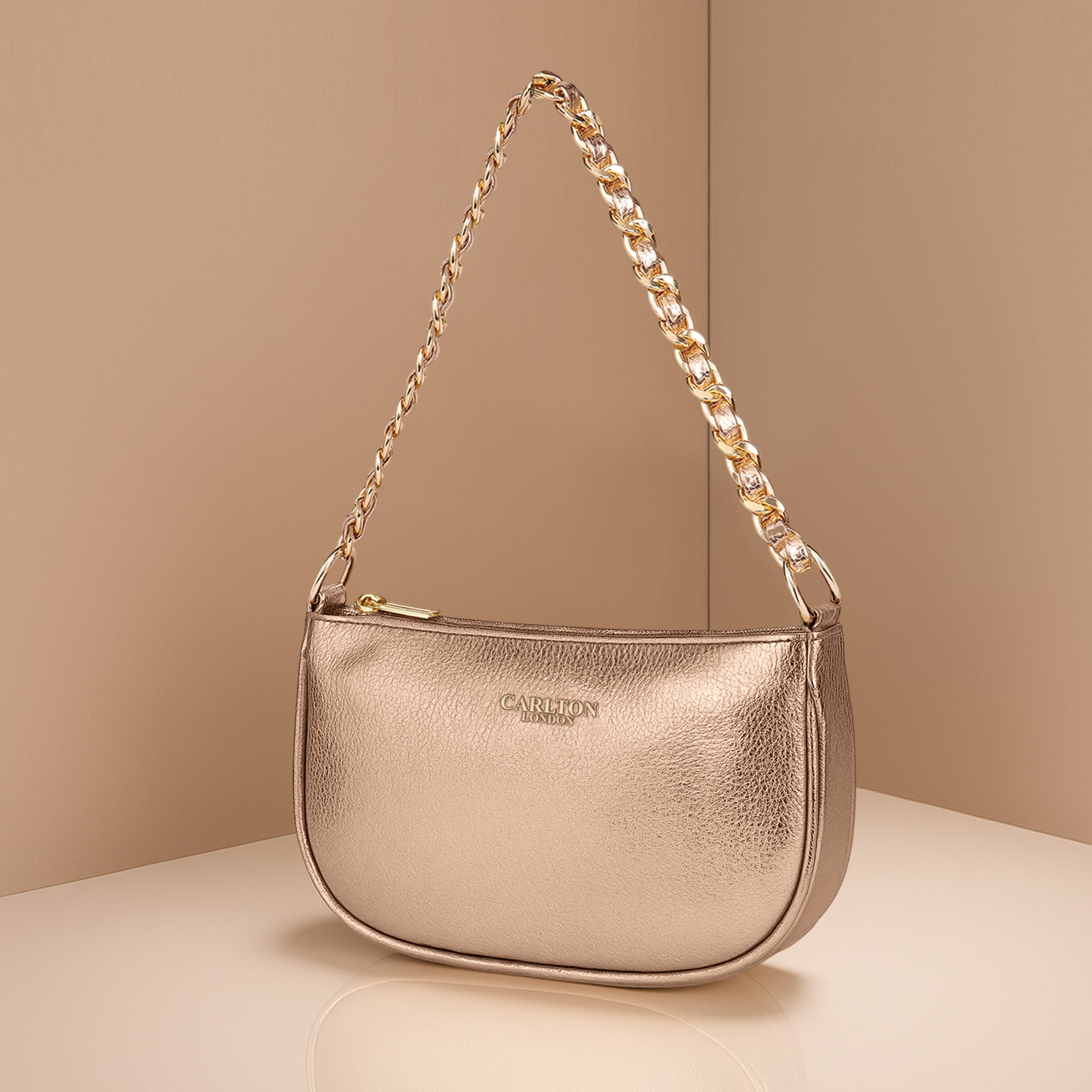 Carlton London Women Handbag - CLLP-906 ROSE GOLD