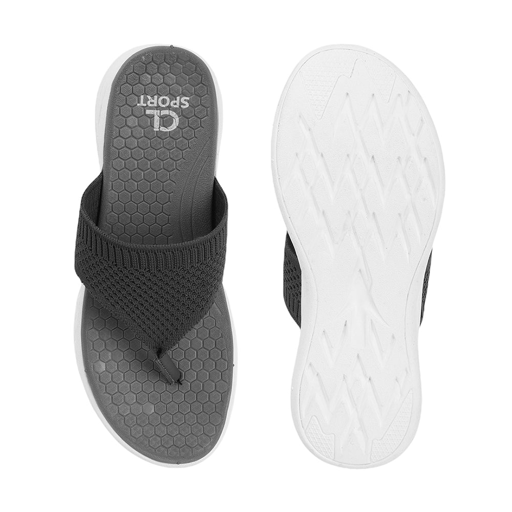 Women FlyKnit Thong Comfort Sandal