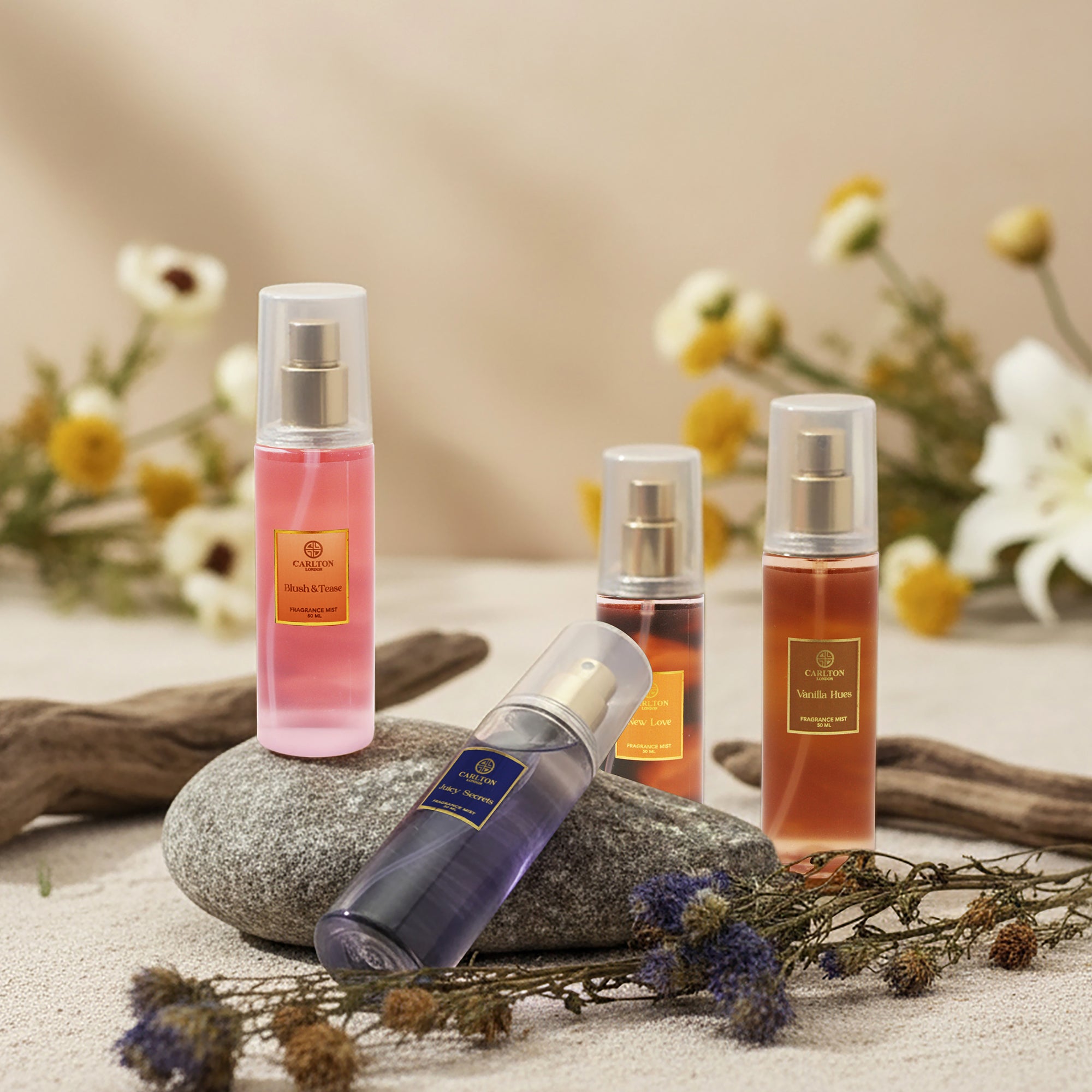 Carlton London Gift set of 4 Mini Body Mist - 50ml each