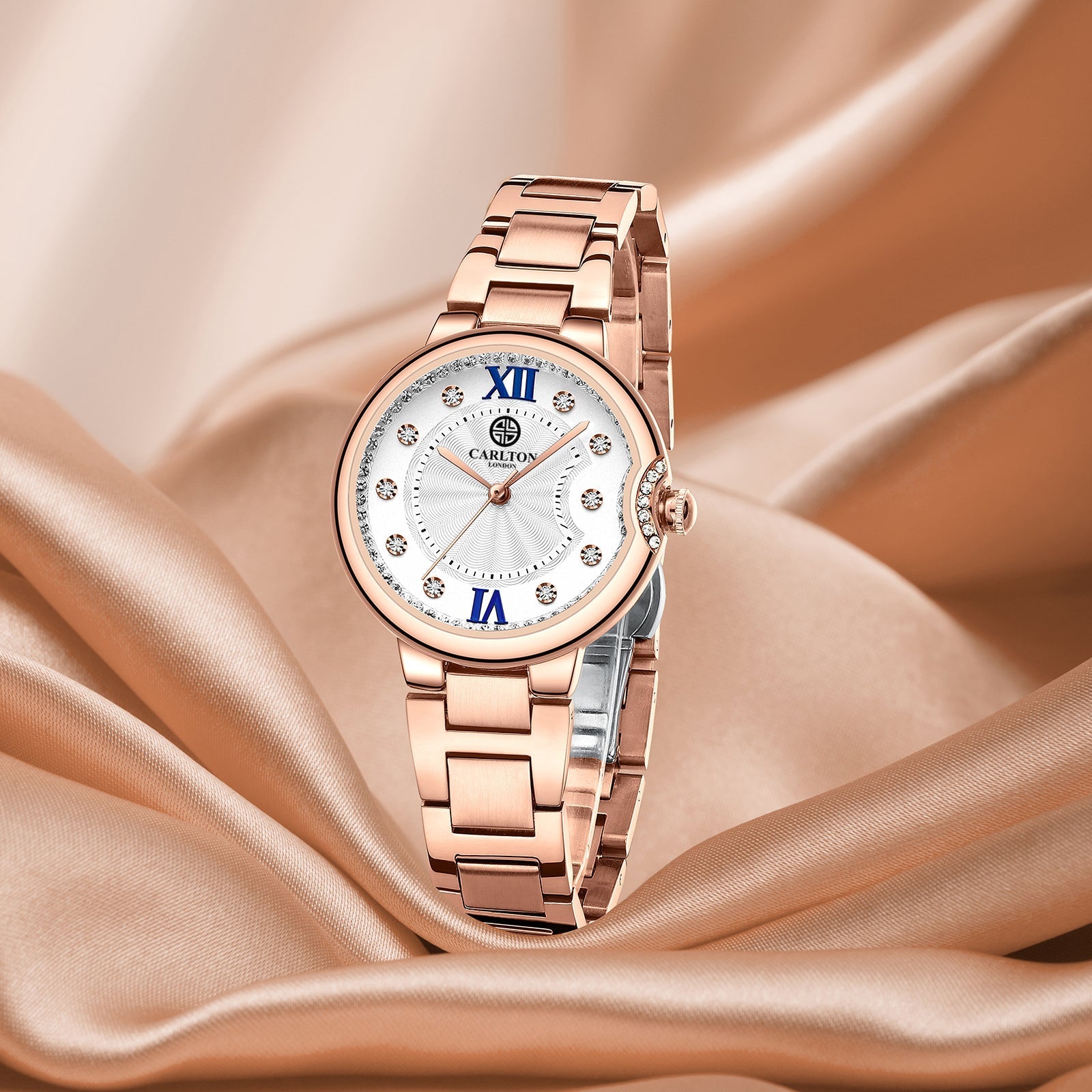 Charlotte Women Analog White Watch-CLWDRGS-004