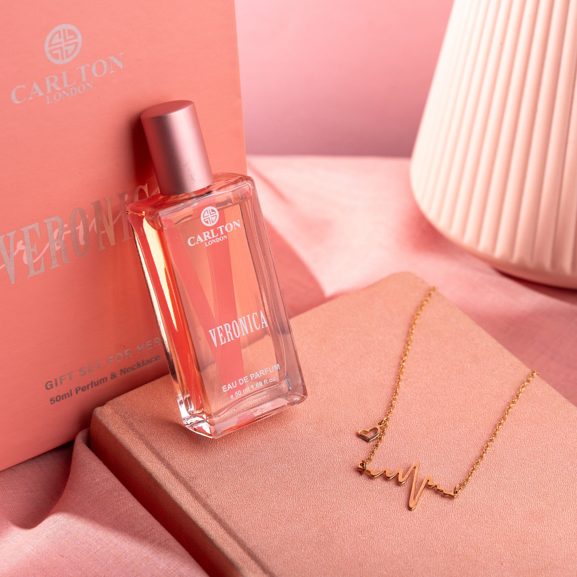 Veronica Women Gift Set With Necklace  Edp - 50Ml