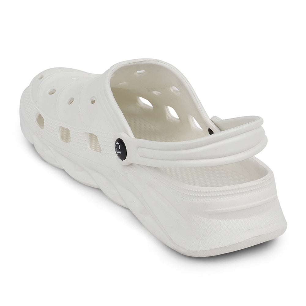 Men Perforated Slip On Mule Clogs