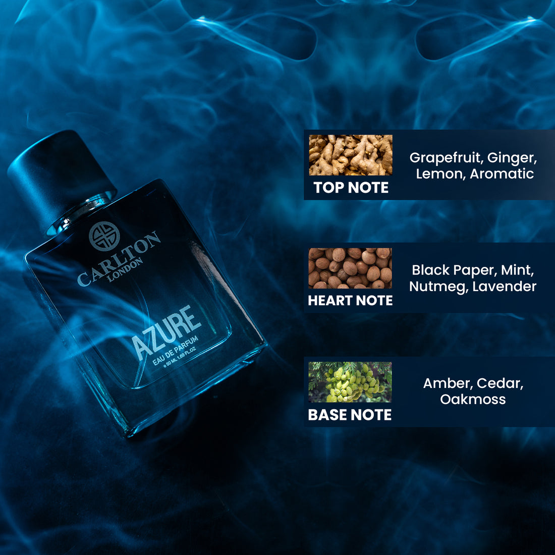 Men Azure Edp Perfume - 50Ml