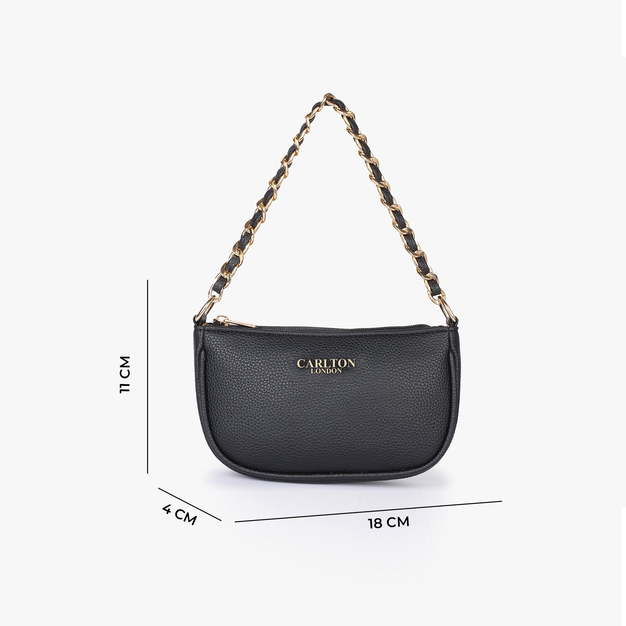 Carlton London Women Handbag - CLLP-905 BLACK