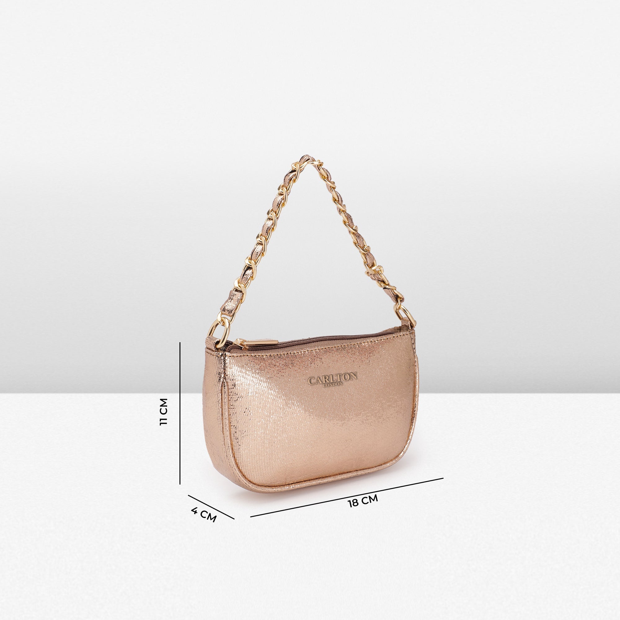 Carlton London Women Handbag - CLLP-1072 Rose Gold