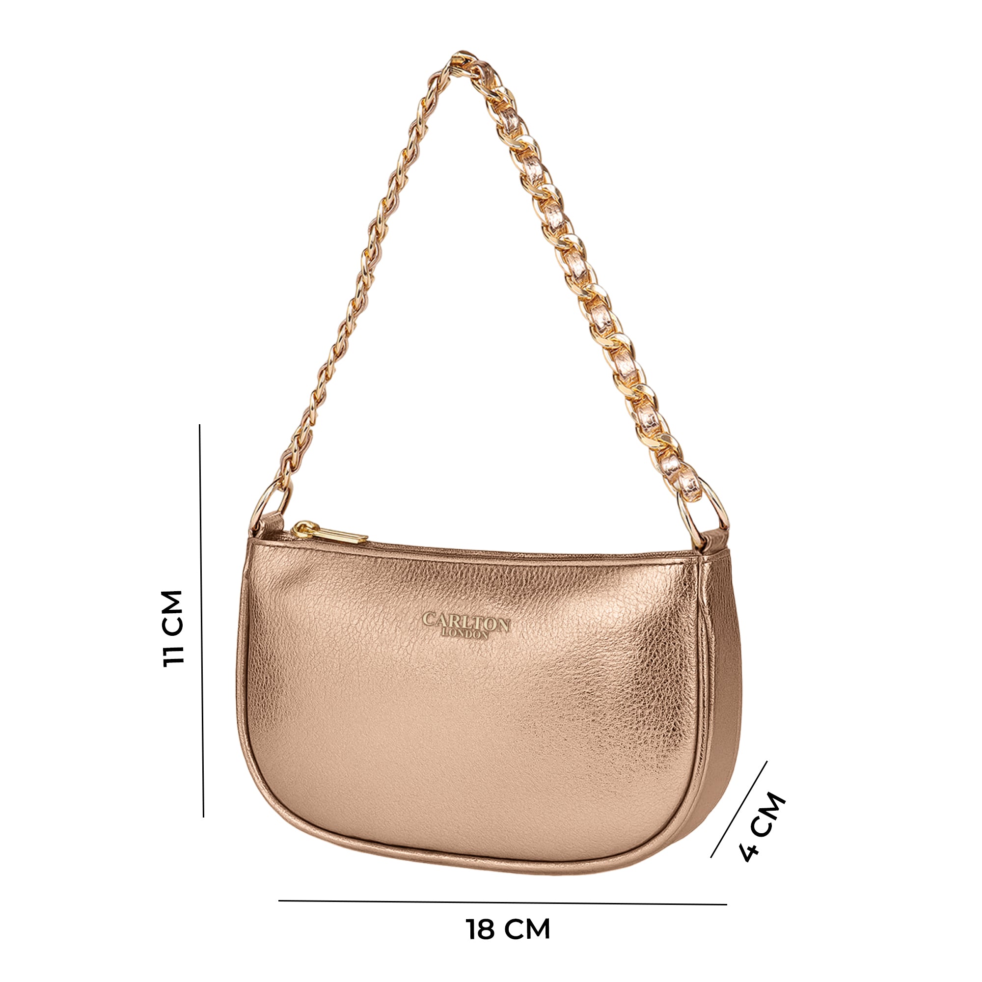 Carlton London Women Handbag - CLLP-906 ROSE GOLD