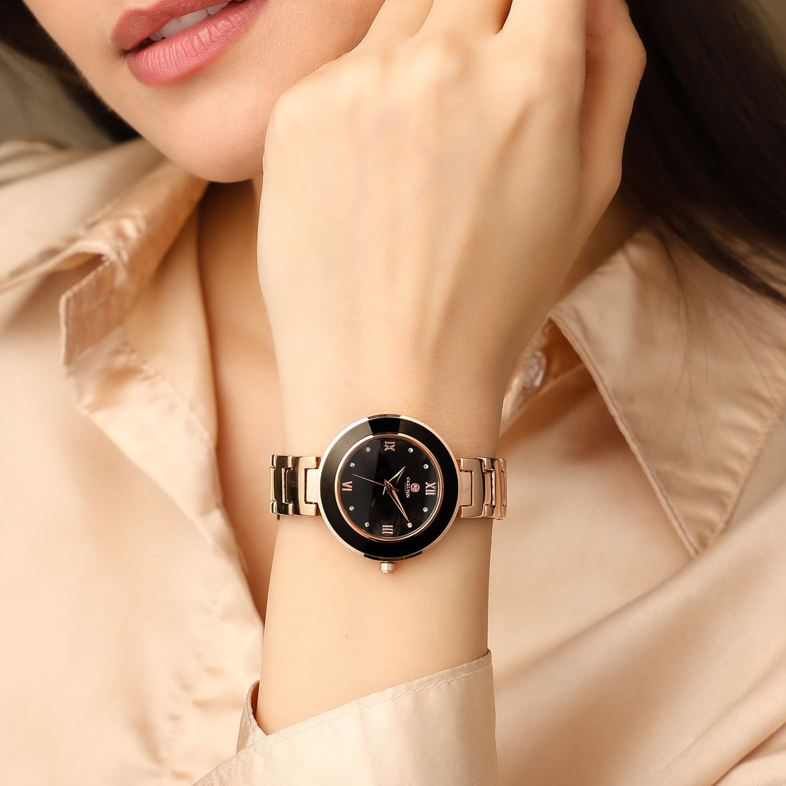 Women Juliette Black Analog Watch - CLW-JT-RBK