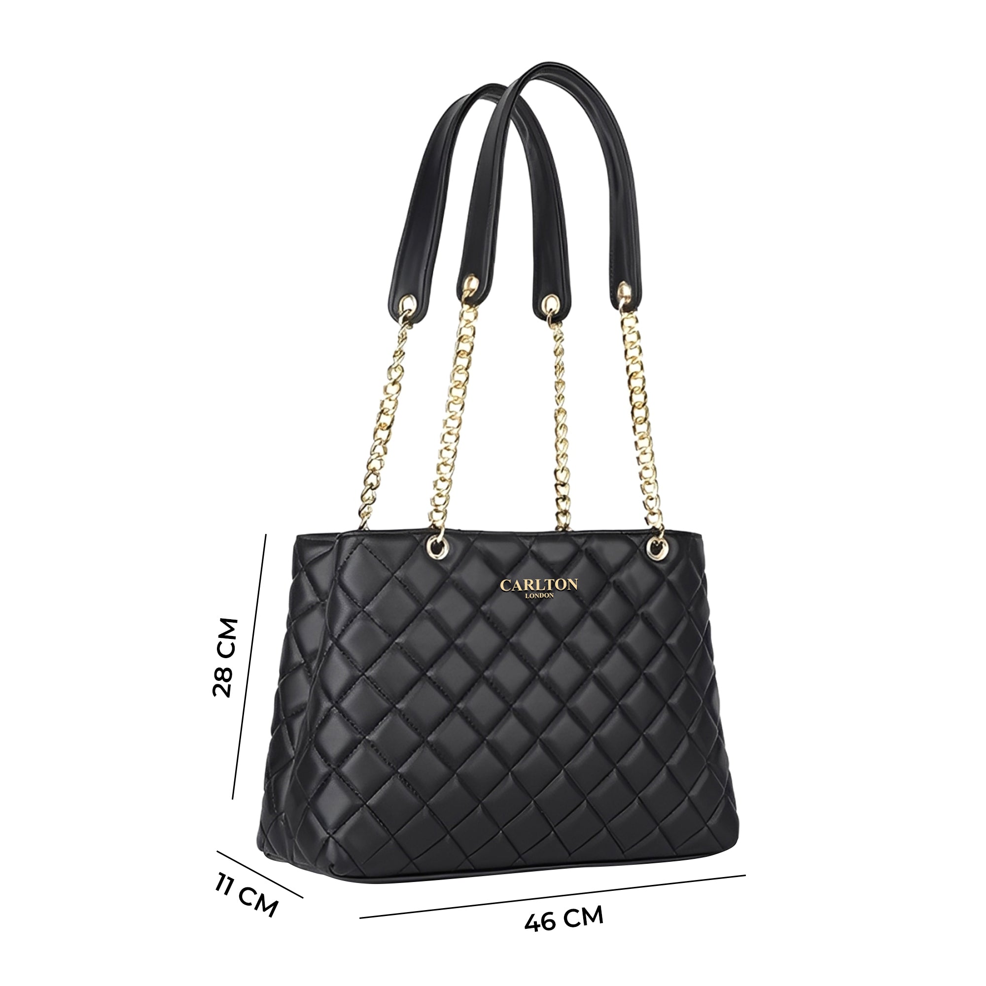 Carlton London Women Handbag - CLLP-960 BLACK