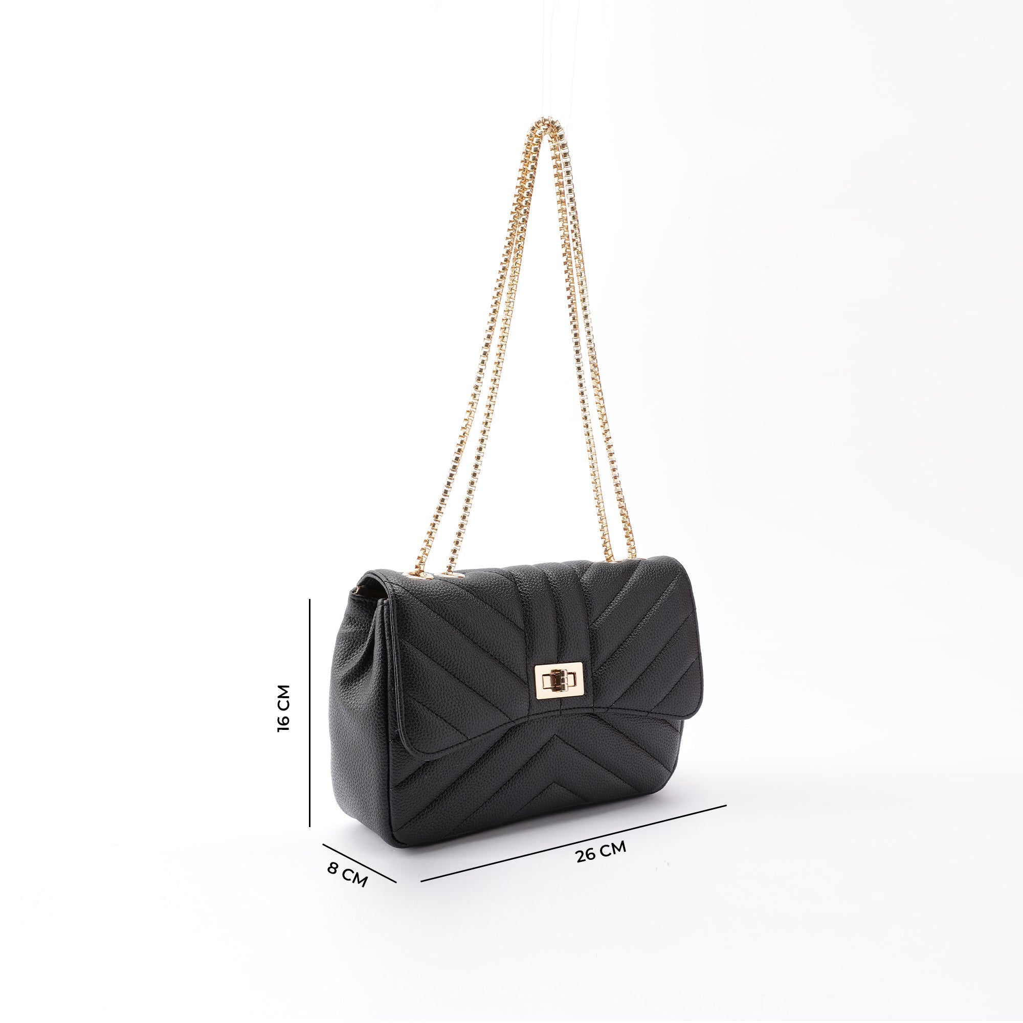 Carlton London Women Handbag - CLLP-992 BLACK