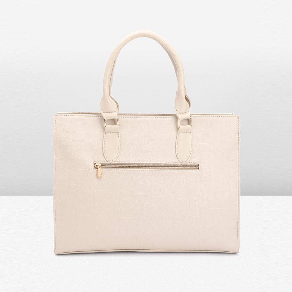 Carlton London Women Handbag - CLLP-828 Cream