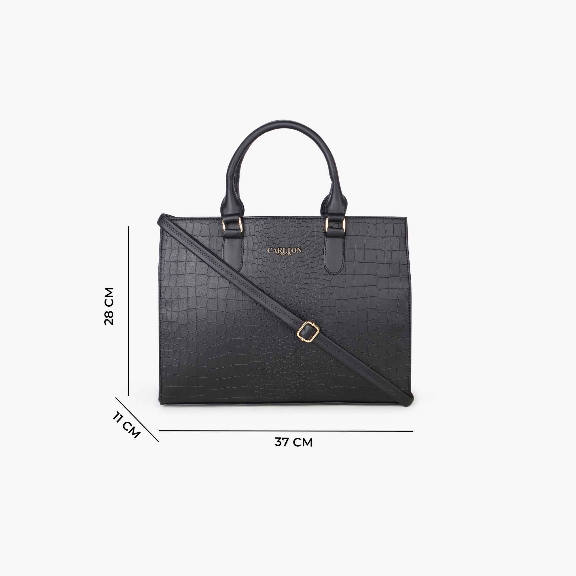 Carlton London Women Handbag - CLLP-828 BLACK