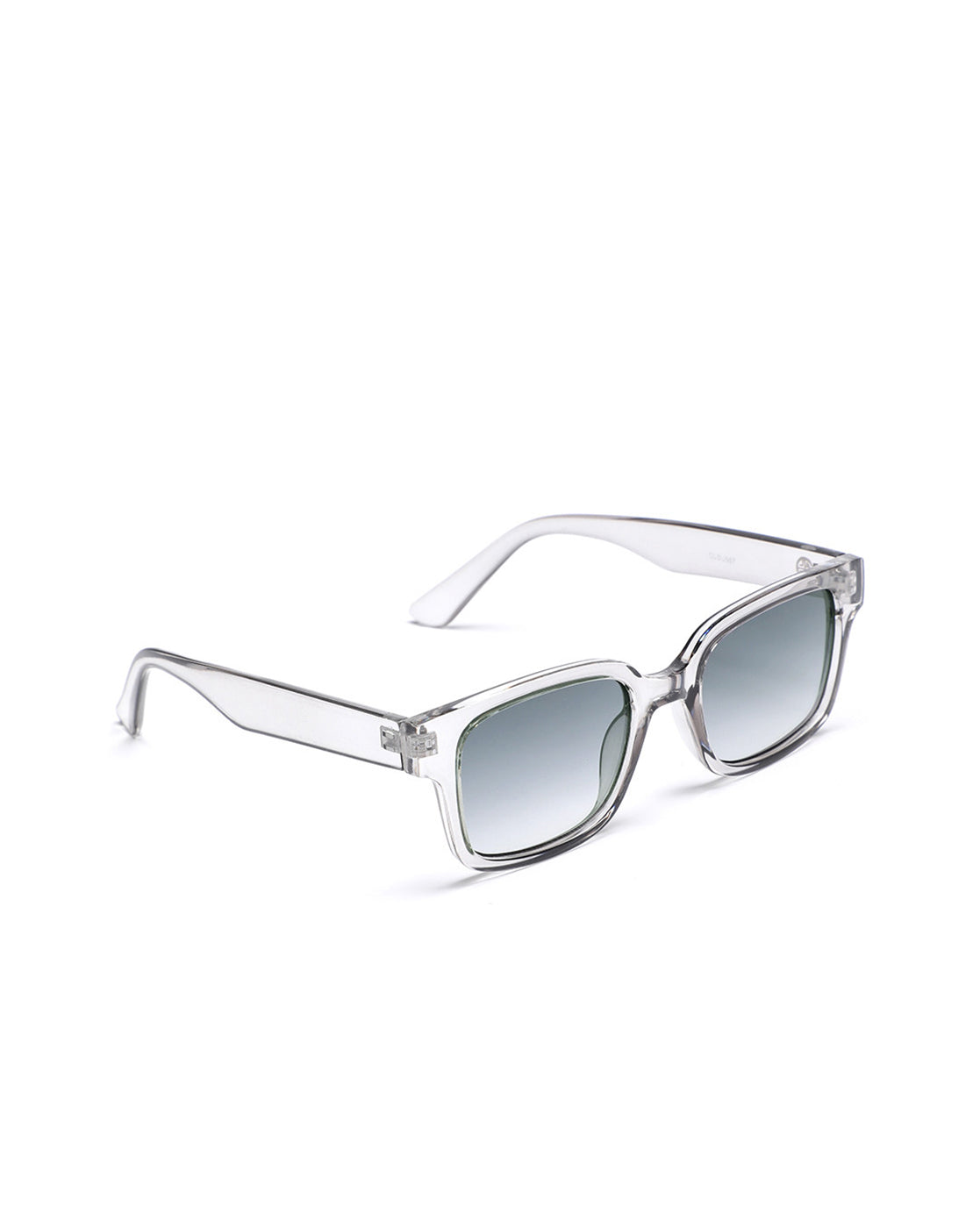 Unisex Grey Toned Grey UV Protected Lens Square Sunglasses