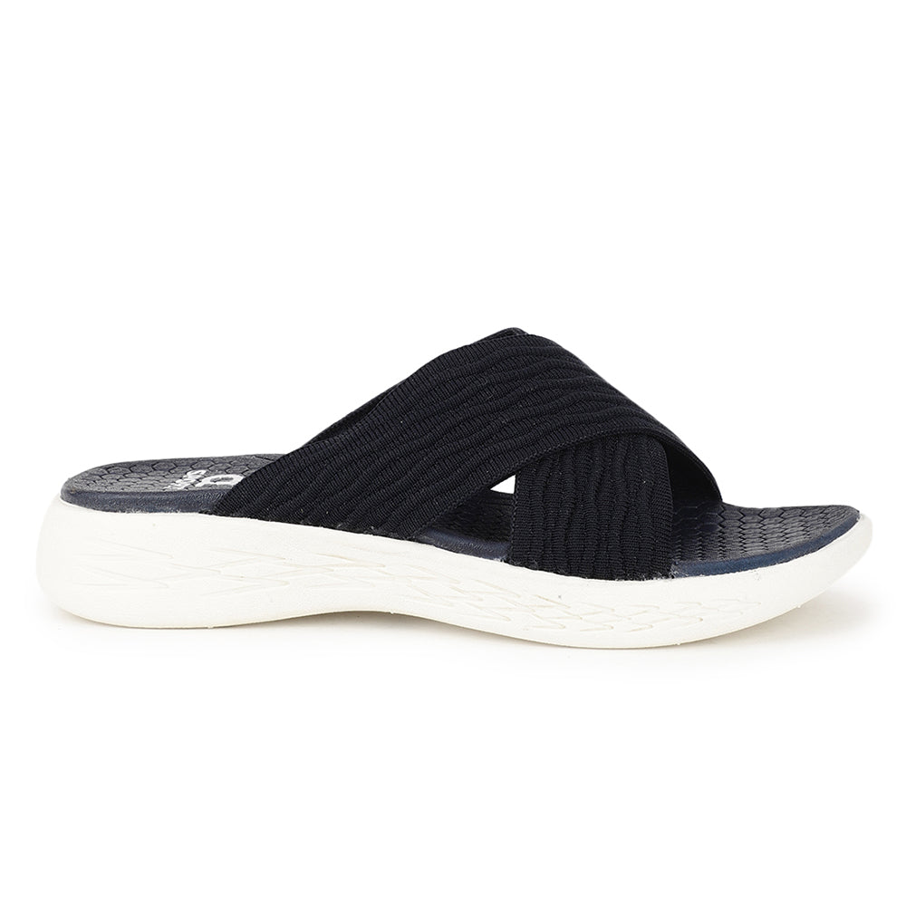 Women Criss Cross Klynit Comfort Slides