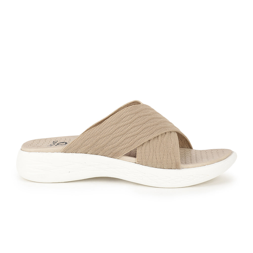 Women Criss Cross Klynit Comfort Slides