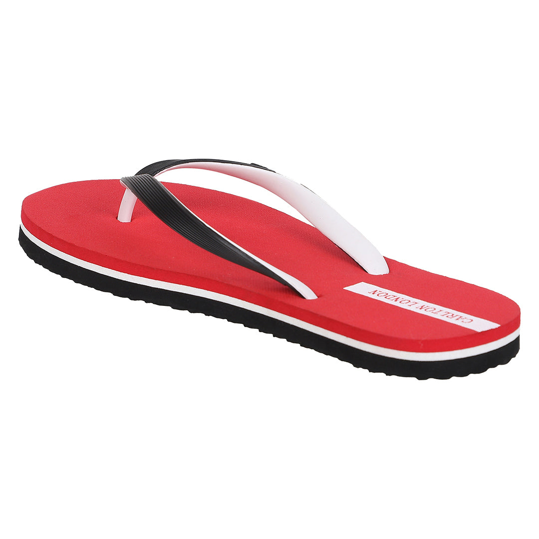 Women Striped Strap Thong Sandals