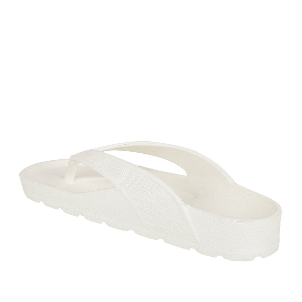 Men Textured Comfort Thong Sandals